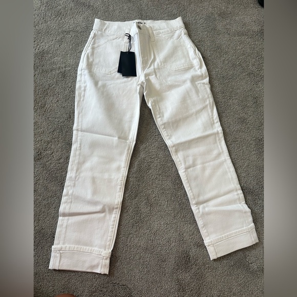 PAIGE White cuffed pants - Picture 1 of 3